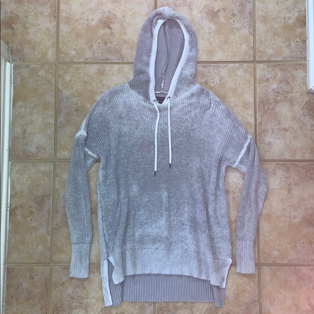 American Eagle Hooded Grey Sweatshirt